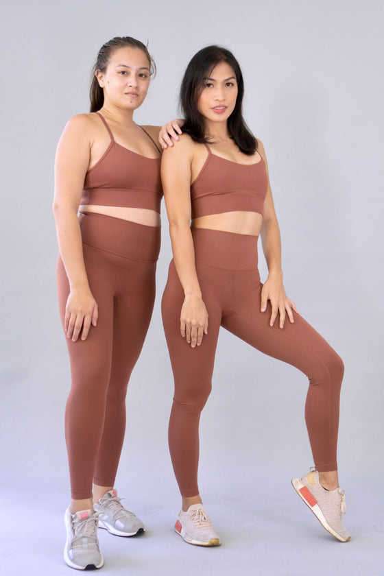 Movement Leggings in Dark Toffee