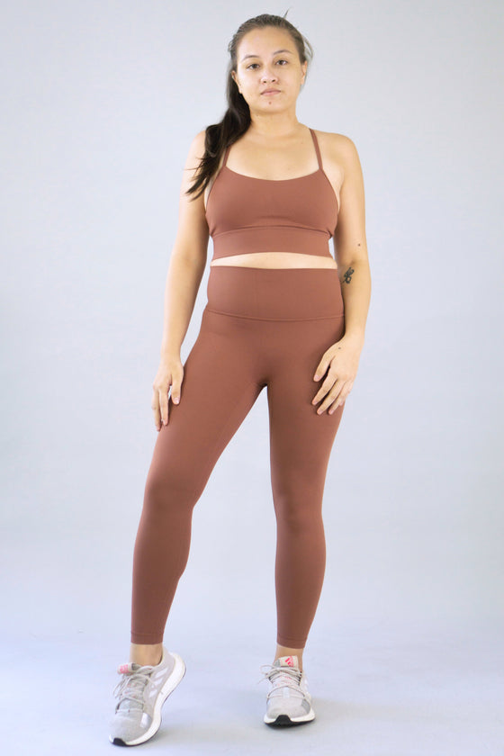 Movement Leggings in Dark Toffee