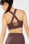 Active Bra in Plum