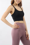 Motion Crop Bra in Black
