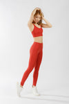 Power Bra in Chili