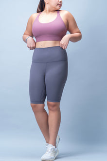  Biker Shorts in Dark Graphite