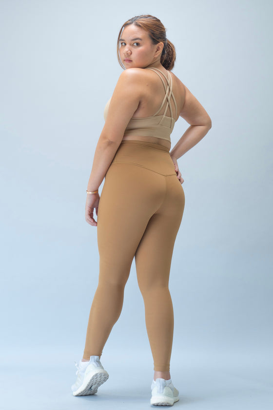 Power Leggings in Wood