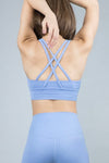 Power Bra in Sky Blue