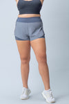 Mobility Shorts in Blue Gray