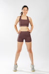 Active Bra in Plum