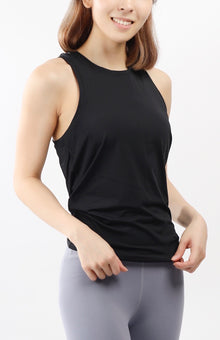  Tie Tank Top in Black