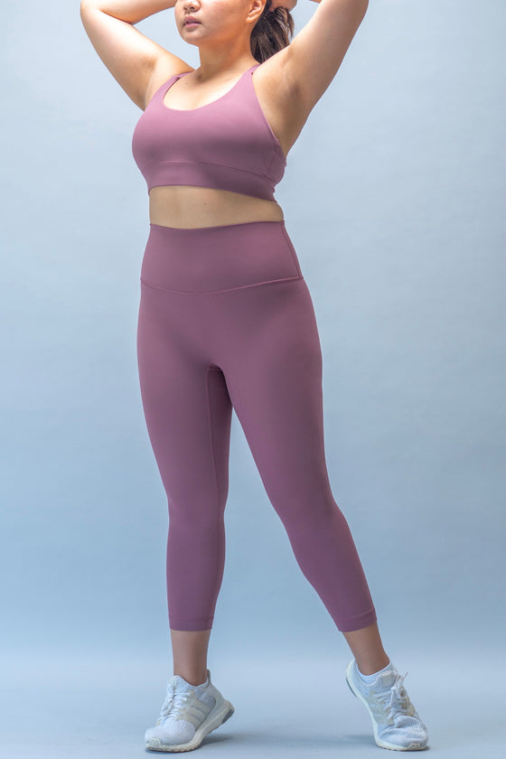 Dynamic Leggings in Old Rose